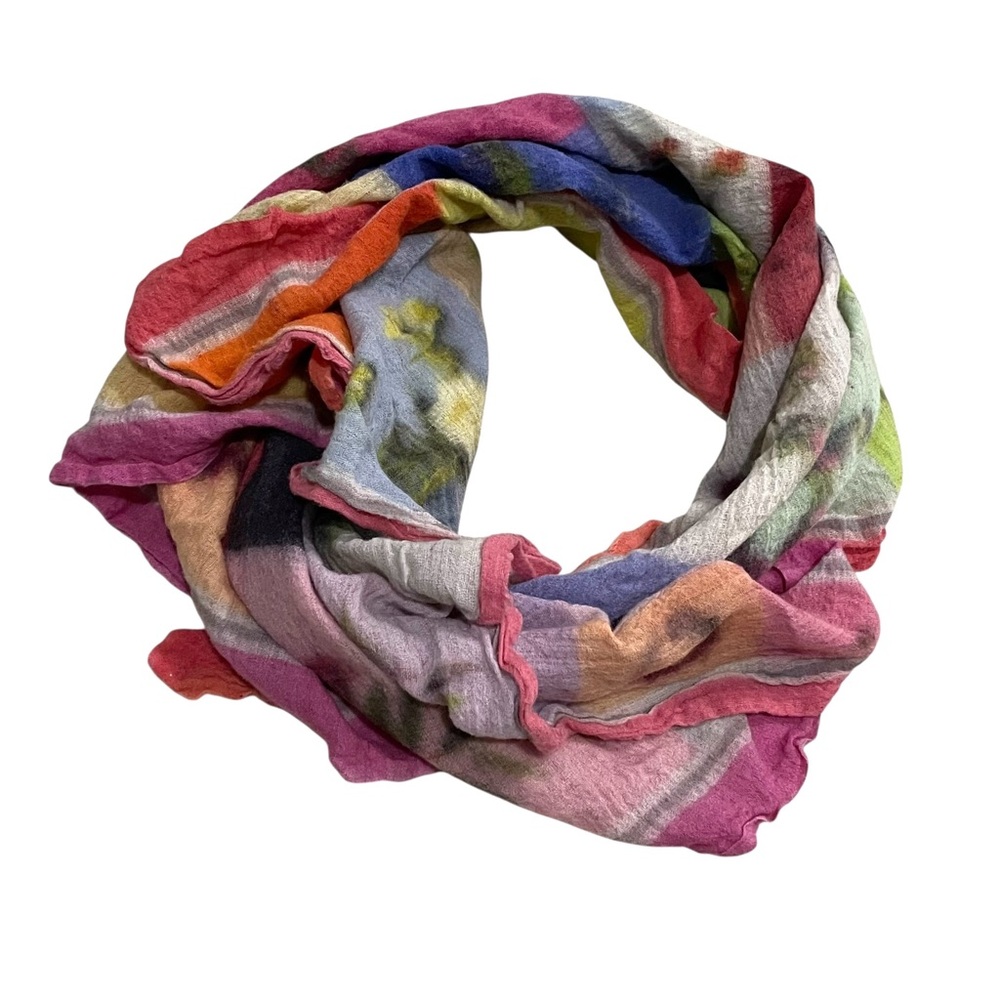 Fraas Multicolor Wool Alphabet Scarf